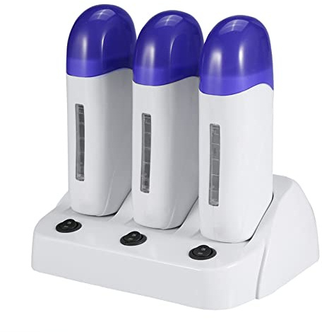 Dioche Roll on Wax, Calentador de Cera de Rodillo de Cera para Cartucho de Depilación, Calentador de Rodillo Depilatorio de Cera, Máquina de Depilación Corporal con Cera