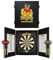 Shot! Michael Smith Offizielles Bully Boy Dartboard Schrankset mit Premium Dartboard und Zubehör