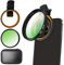 Monemey 67mm Clip-on Filtro Polarizador Circular para Teléfono, Teléfono Móvil Lente de Densidad Neutra con Clip Compatible con iPhone 16 15 Pro MAX 14 13 12 11