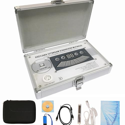 LYJIANGXIN Quantum Therapy Analyzer, EscáNer De Salud con AnáLisis 3D DináMico, Prueba Profesional PortáTil RáPida Y Precisa De Salud FíSica, FáCil De Operar Y Transportar para Hogares, ClíNicas, Sa