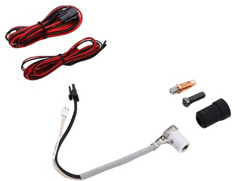 CHC-V6 vulkaniskt kopparpläterat värmeblock, 60 W keramisk värmare, utbytbar 60 W keramisk värmering, 0,4 mm munstycke i härdat stål