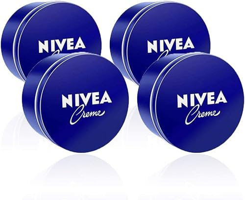 NIVEA Creme - Crema Hidratante Corporal y Facial - Hidratación Intensiva - Crema Universal, Multiusos para Toda la Familia - Piel Suave e Hidratada - Uso Diario - Todo Tipo de Piel - Pack de 4x 400 ml