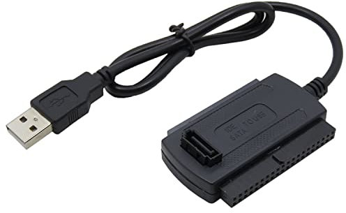 Xingdianfu USB a IDE SATA adaptador de cable convertidor USB 2.0 a 2.5 3.5 IDE y SATA Cable adaptador HDD