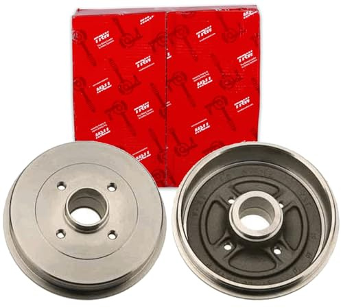 2X TRW 203,3mm Bremstrommeln hinten