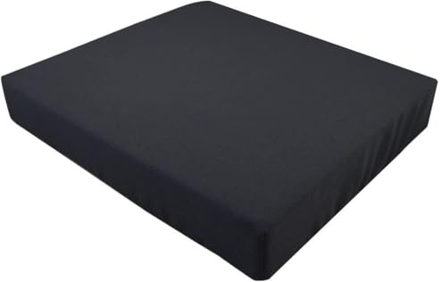 PrimoCare Coussin en mousse à mémoire de forme pour fauteuil roulant - Doux - 45 x 40 x 8 cm - Anti-escarres