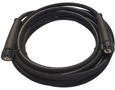 REINHOLD Hochdruckreinigungsschlauch, Hochdruckschlauch 15 m, Anschluss Überwurfmutter M22x1,5 IG Hochdruckreiniger Schlauch mit Knickschutz max 250 bar kompatibel mit Kärcher, Kränzle und andere