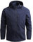 Aotoyou Blousons Homme Coupe-Vent à Capuche Imperméable Veste de Pluie Vestes de Randonnée Softshell Bleu Marine M