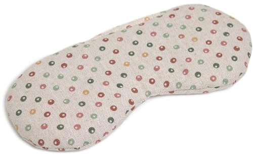 Bio-Bio Eye Pillow Dots - Cooling Mask & Cooling Pad for the Eyes. The Natural Alternative to Gel Eye Mask - Linseed Pillow