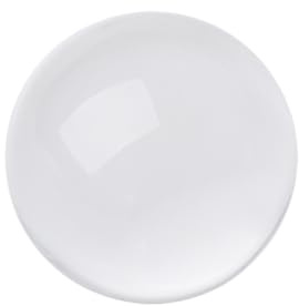 MUELODSIC Sfera di Cristallo Solida per Feng Shui Meditazione Esposizione di Sfera di Vetro Decorazione Casa Ufficio
