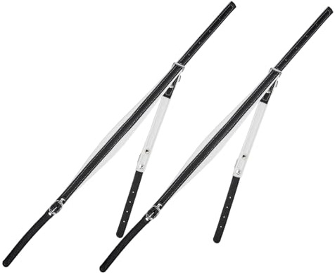 Toyvian Praktischer Akkordeonriemen aus Leder für Bass und Saiteninstrumente Verstellbare Länge Schmutzresistent und Flexibel für Outdoor Auftritte