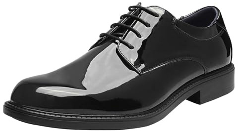 Bruno Marc Men's Lace Up Shoes,Black/Pat,13