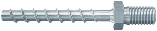 Fischer UltraCut FBS II 6 x 55 M8/19, kraftfull betongskruv med yttergänga, för fastsättning i områdena sanitär, värme och klimat, galvaniserad 100 st.
