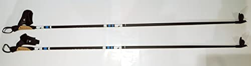 McKinley Active Skistock Black/White/Blue 125