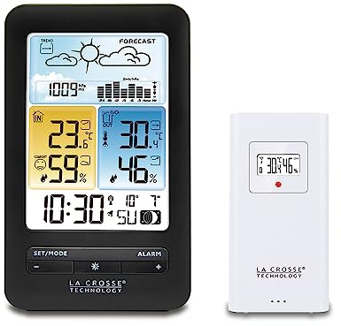 La Crosse Technology Wetterstation mit Mondphasen WS6212 bunt schwarz