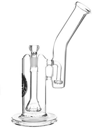 Heisenberg Glasbong Wasserpfeife Taifoon Bubbler Rauchgerät mit Showerhead-Perkolator, Diffusor-Chillum und Standard Glaskopf