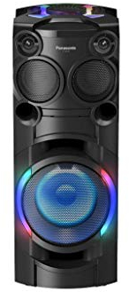 Panasonic SC-TMAX40 Party-/ Karaoke Lautsprecher (Bluetooth, Party Musikanlage, Lichteffekte, Lautsprecher Bass, 1200W) schwarz
