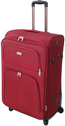 Valigeria.shop ORMI trolley gigante XXL da stiva grande extra large 4 Ruote espandibile in profondità (Bordo, XXL (85x35x52))
