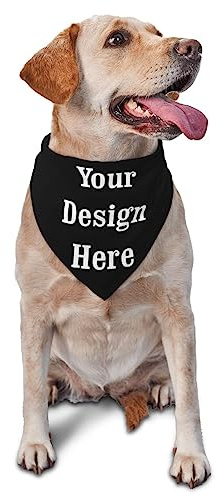 Sciarpa personalizzata per animali domestici Bandana per cani, bavaglini personalizzati per cani e gatti Foulard a triangolo per cani e gatti Baby Puppy Pet Costume Accessori