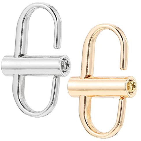 HOODANCOS Metal Buckles for Chain Bag Strap Adjustable Fastening Buckles for DIY Accessories Suitable for Sewing and Craft Projects