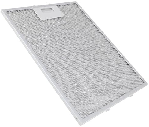 Anakel Home Recambio Filtro de Campana Extractora 353110 compatible con Campanas Balay Bosch 31x25cm | Color plateado, Importante Medir Distancias