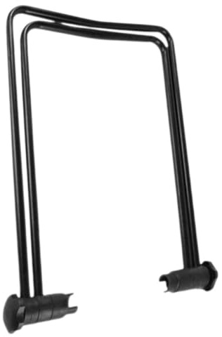 OSALADI Bike Kickstand Bike Stand Metal Rear Wheel Clamp Black Quick-release Placement Clamp for Car Luggage Racks