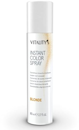 Vitality's Spray corrector de raíces en spray instantáneo, 80 ml, rubio