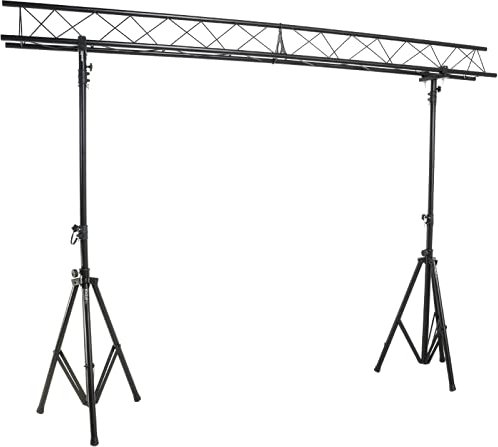IBIZA SLB04 SHOW STAND LICHT STATIV TRAVERSE LICHTBRÜCKE DJ STÄNDER MOBILES TRUSS SYSTEM KOMPLETTSET PARTY DISCO CLUB MUSIK EVENT BÜHNE EFFEKT LED LICHTTTECHNIK