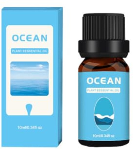 Aceites esenciales Oceanr 10 ml, aceites esenciales para aromaterapia, aceites aromáticos para difusor, aceite esencial de océano, aceite de océano, aceite para el cuidado del cabello, vela, jabón