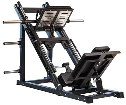 Presse à Jambes et Squat ION Fitness Plus IF5083 - Supporte jusqua 360 kg de Poids - Domestique et Semi-Professionnel