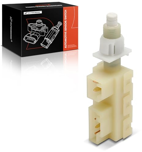 A-Premium Brake Light Switch Lam Compatible with Chevrolet Impala, Camaro, Caprice, Beretta, Cavalier, Corsica, Lumina, Lumina APV, Monte Carlo, P30, Venture & Buick & Oldsmobile & Pontiac, 6 Pins