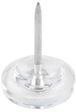 50/100Pieces Gear-Shape Push Pins Flat Head Map Pins Clear Pushpins for Cork Board Clear Sewing Pins for Fabric Sewing