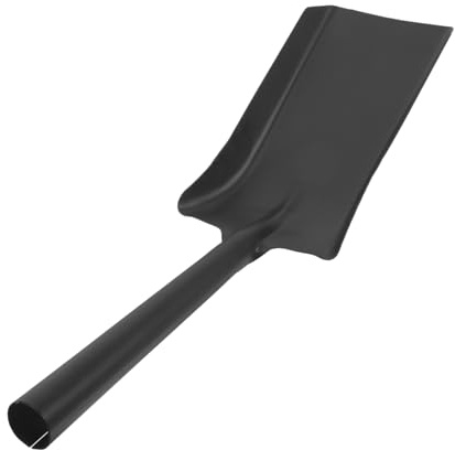 Ipetboom Pelle Nettoyage à de Cheminée Acier Solide Cendres en Inoxydable Outil Finition Soignée Pratique pour et pour Jardinage Barbecue Extérieur