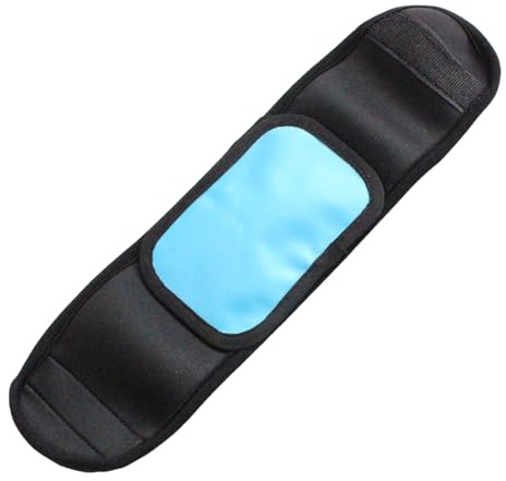 Envoltura de hielo de rodilla | Vendaje de compresión fría ajustable | Terapia de frío reutilizable para deportes, uso diario, espalda, cuello, tobillo y rodilla