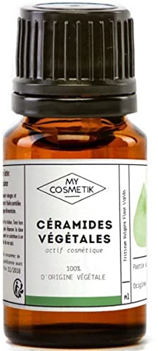 MY COSMETIK - Ceramidi vegetali - Ingrediente attivo cosmetico 100% vegetale - Protegge, idrata e rinforza la fibra capillare - Qualità cosmetica - 5 ml