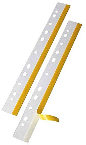 Veloflex 2001.100 Heftstreifen selbstklebend A4 292mm 250St TR. FOLIE 60U.80MM LOCHUNG