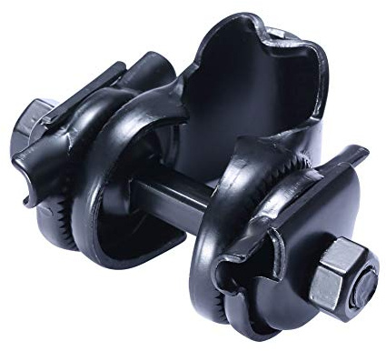 Teyssor Bike Seat Clamp Bicycle Seat Adapter Fit for Standard Rail Saddles
