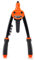 HARDELL Rivet Gun, Two-Handed Pop Rivet Gun with 5 Tool-Free Interchangeable Nosepieces, 13 Hand Rivet Tool for Metal, Wood, Plastic (Tool Only)