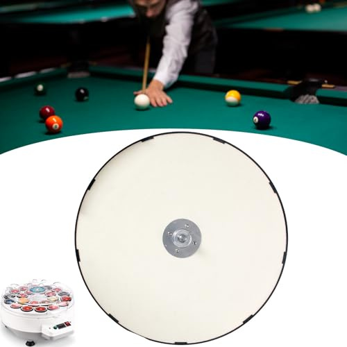 Ddasam Machine à Polir Les Boules De Billard, Machine De Nettoyage 2 en 1 16/22 Boules De Billard, Machine De Nettoyage Automatique, pour Set De Billard