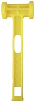 Martello da campeggio in plastica, martello da terra, martello per telone, chiodi da terra, martello per tenda, picchetti, strumento per la rimozione dei picchetti per campeggio, escursionismo, pesca