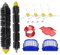 Kit de Pièces de Rechange pour Aspirateur irobot Roomba 600 Series 694 676 675 692 695 677 671 690 680 660 650 620 614 610 600 & 500 Series 595 585 564 T, 1 Jeu Principal Brosse, 2 Filtres, 4 Brosses