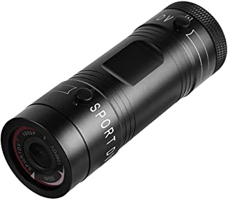 Cámara de acción DV deportiva, cámara de casco portátil Full HD 1080P, cámara de coche impermeable de 120 grados para caza, pesca, senderismo, ciclismo, deportes al aire libre
