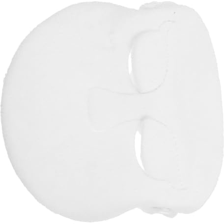 VALICLUD Thick Face Towel Mask for Skincare Hot Cold Compress Reusable Facial Steamer Large Coverage Comfortable Fit