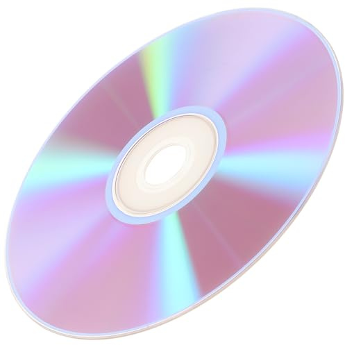 iplusmile CD RW de Alta Capacidad para Grabar Música Diseño Portátil y Plástico Resistente, Disco de Medios Grabables Adecuado para Audio Digital y Discos DVD-r Vírgenes