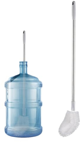 Flaskborste, 70 centimeter vattenhink, skrubborste med flexibelt huvud, flaskborste med lång stav, för 3- och 5 gallonbehållare, , badrum, , diskbänk