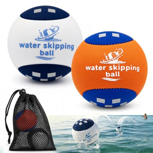 2PCS Pelota de Agua Que Rebota,Bola de Salto de Aguas,Pelotas de Playa | Pelota de Agua Que Rebota,Bola de Salto de Aguas,Pelotas de Playa,Pelote Saltarinas para Piscina y Playas,Reutilizables