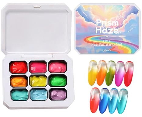 Colored Manicure - Art Lacquer, Decorative Nail Design, Cosmetic Studio Supplies, Detailer Ink, Smooth Texture Paste, Liquid Varnish | School Dorm Party Holiday Wedding Holiday Gift