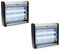 Insektenvernichter im 2er Set mit UV-Lampe Wirkungskreis 80qm 2x 10 Watt UV