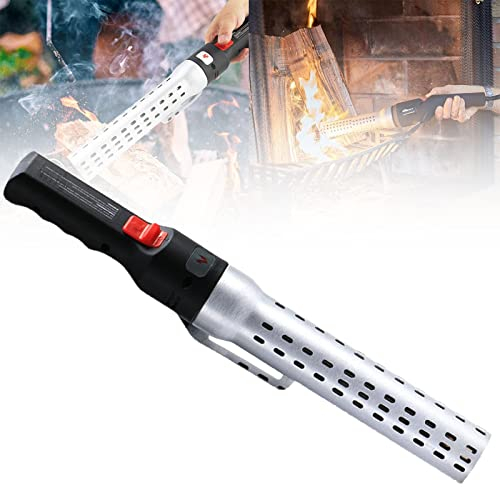 Encendedor Carbon Electrico, Multifunción Encendedor Barbacoa Hasta 650 ° C, Encienda Carbón o Leña Rápidamente, Herramienta de Barbacoa para Chimenea(Color:B)