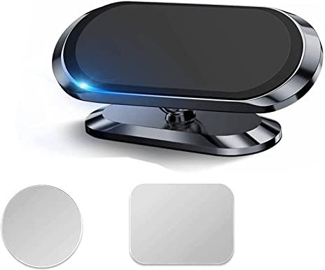 LIUKM Soporte Móvil Coche 360°Rotación Iman Coche Móvil Salpicadero Soporte magnético móvil Coche Universal Soporte Teléfono Coche Iman Compatible con iPhone, Samsung Smartphone