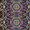 HEKO PANELS Oxford Wasserdichte Meterware Canvas-Stoff Polyester Zum Nähen Dekostoffe Wasserabweisend Blickdicht Orientalisches Muster 1 Meter 155 x 100 cm